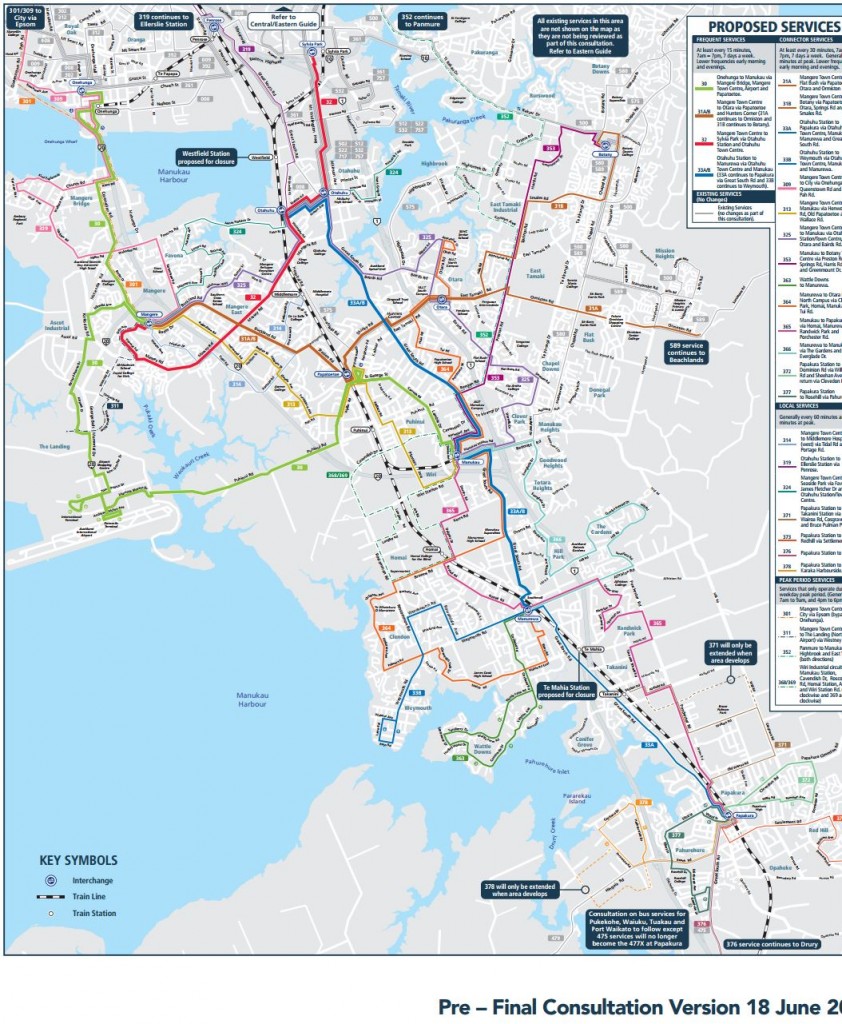 New South Auckland Bus Network Confirmed - Greater Auckland