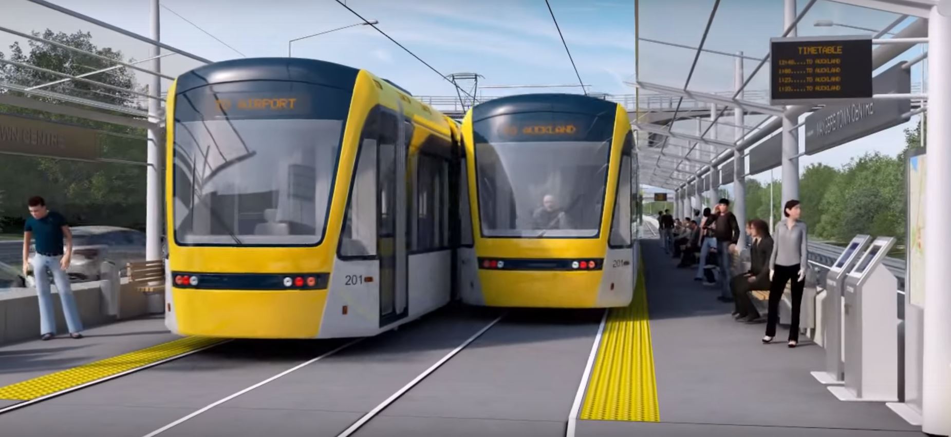 airport rapid transit isn t really about the airport greater auckland