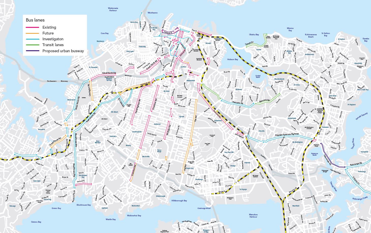 Late buses - Greater Auckland