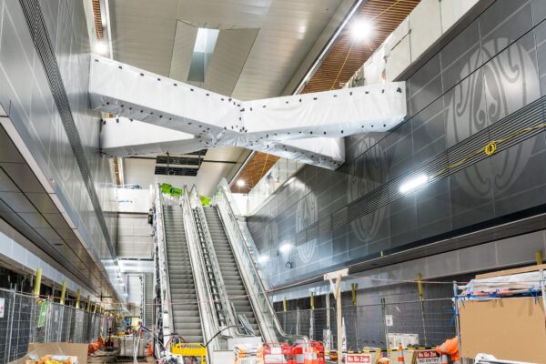 CRL Te Wai Horotiu platform level progress image August 2024 - Greater ...